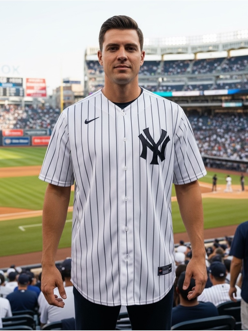 Nike Authentic NY Yankees Pinstripe Home Jersey – Aaron Judge #99 – Size M